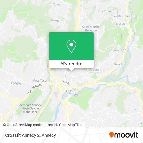 Crossfit Annecy 2 plan