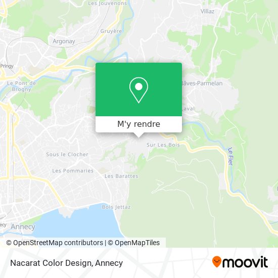 Nacarat Color Design plan