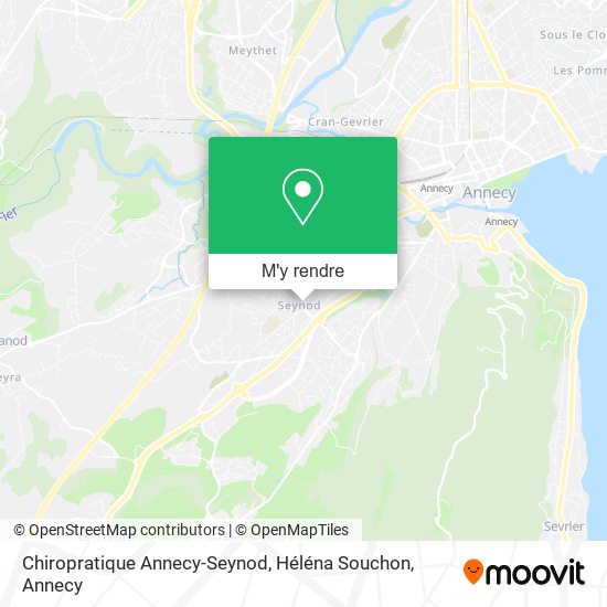Chiropratique Annecy-Seynod, Héléna Souchon plan