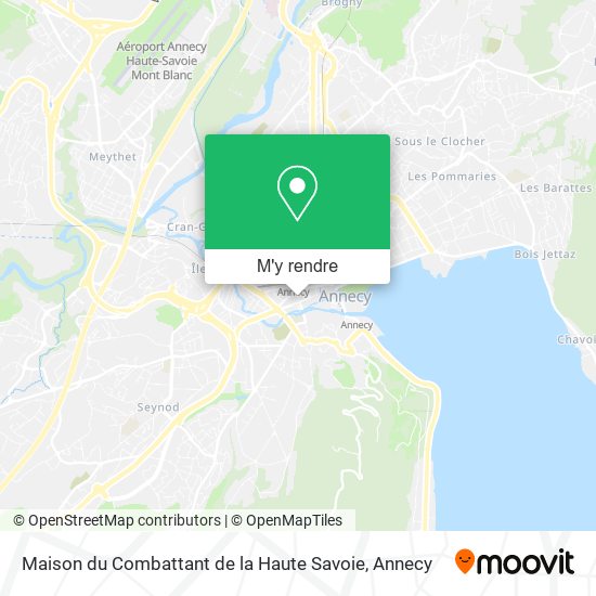 Maison du Combattant de la Haute Savoie plan