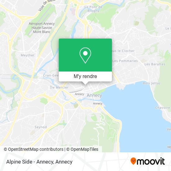 Alpine Side - Annecy plan