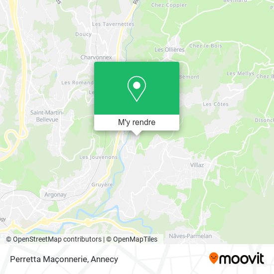 Perretta Maçonnerie plan