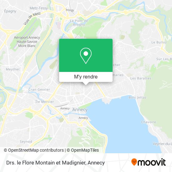 Drs. le Flore Montain et Madignier plan