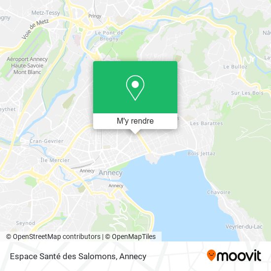 Espace Santé des Salomons plan
