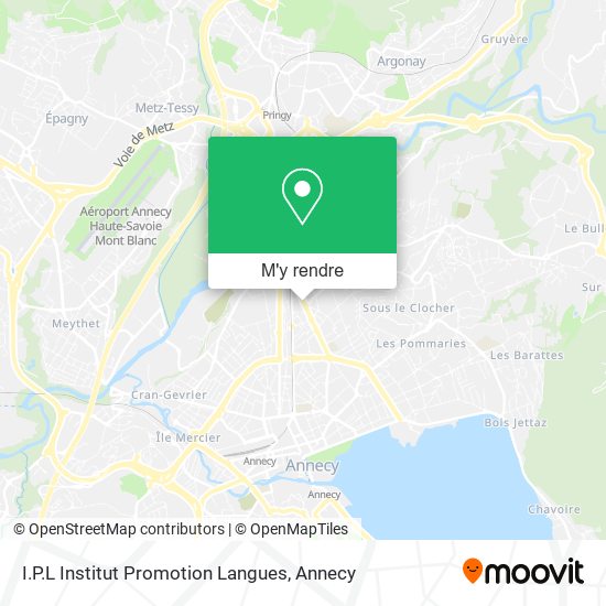 I.P.L Institut Promotion Langues plan