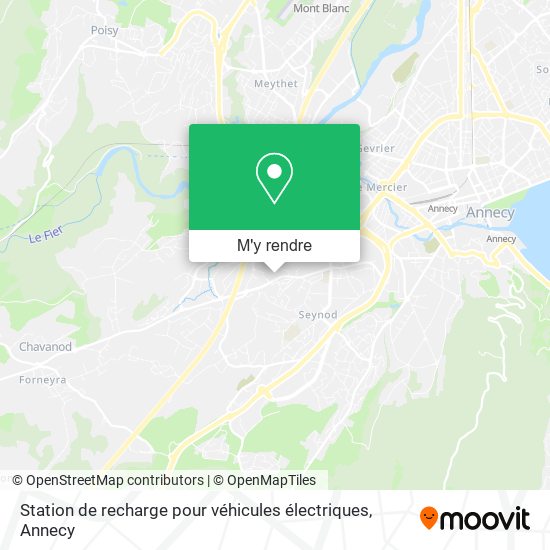 Station de recharge pour véhicules électriques plan