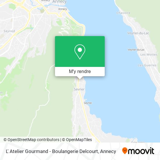 L' Atelier Gourmand - Boulangerie Delcourt plan