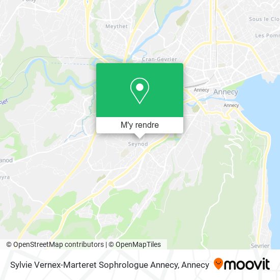 Sylvie Vernex-Marteret Sophrologue Annecy plan