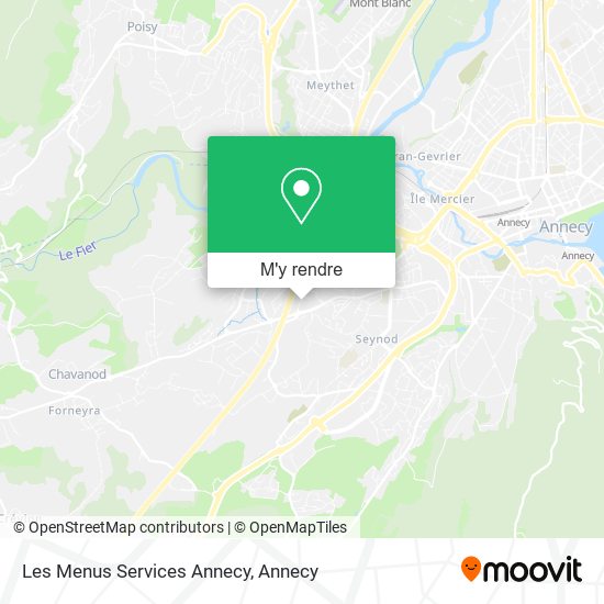 Les Menus Services Annecy plan