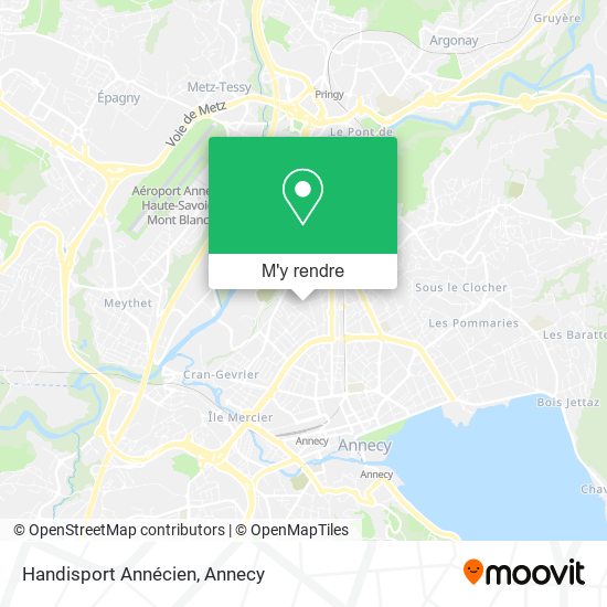 Handisport Annécien plan