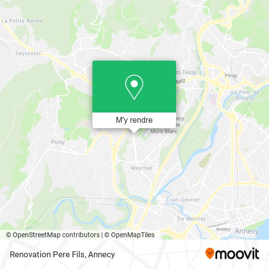 Renovation Pere Fils plan