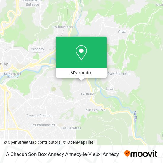 A Chacun Son Box Annecy Annecy-le-Vieux plan