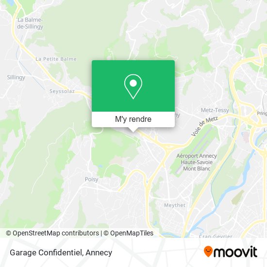 Garage Confidentiel plan