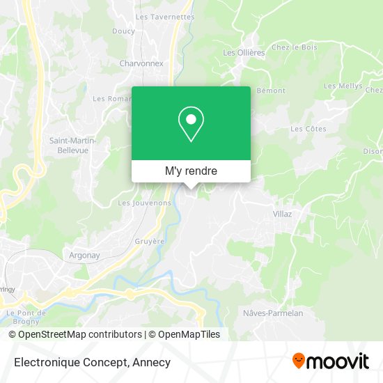 Electronique Concept plan