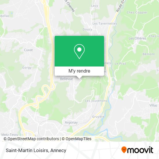 Saint-Martin Loisirs plan