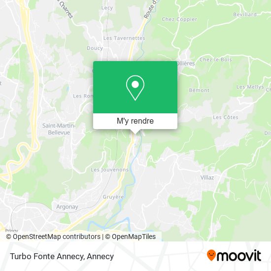 Turbo Fonte Annecy plan
