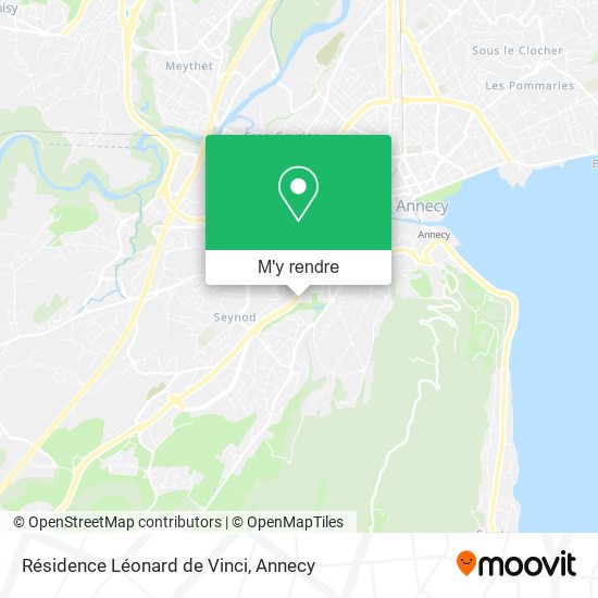 Résidence Léonard de Vinci plan