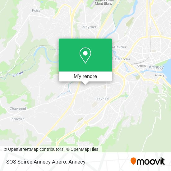 SOS Soirée Annecy Apéro plan