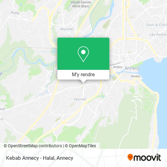 Kebab Annecy - Halal plan