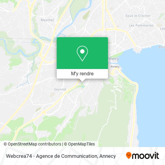 Webcrea74 - Agence de Communication plan