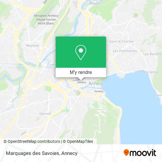 Marquages des Savoies plan