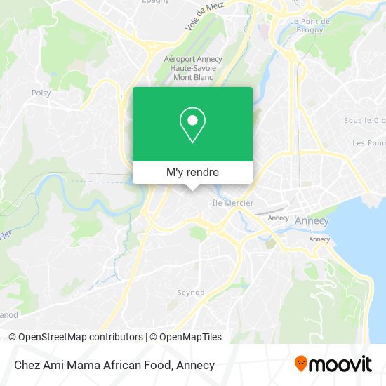 Chez Ami Mama African Food plan