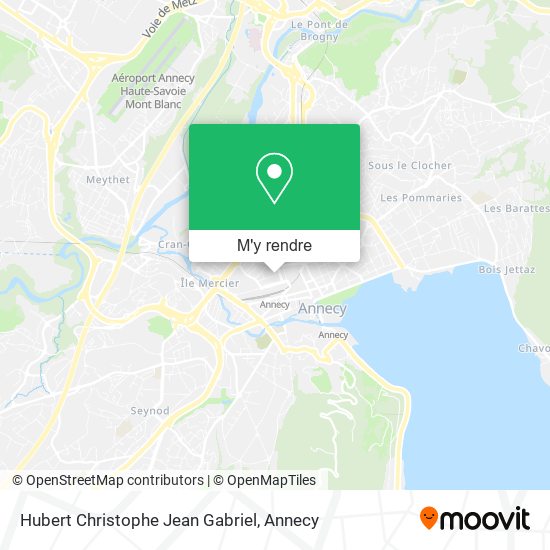 Hubert Christophe Jean Gabriel plan