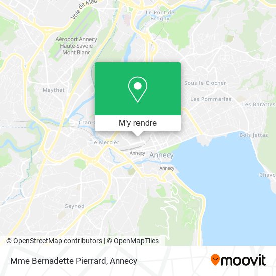 Mme Bernadette Pierrard plan