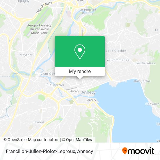 Francillon-Julien-Piolot-Leproux plan