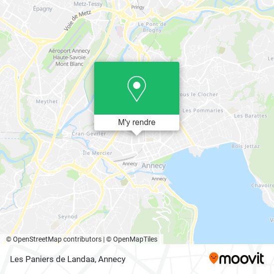 Les Paniers de Landaa plan