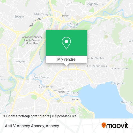 Acti V Annecy Annecy plan