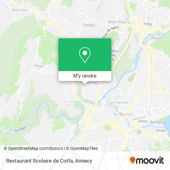 Restaurant Scolaire de Cotfa plan