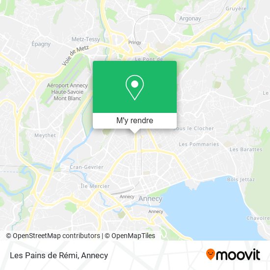 Les Pains de Rémi plan