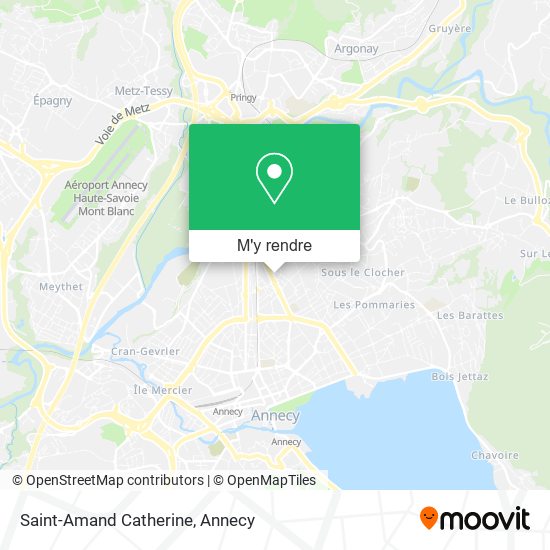 Saint-Amand Catherine plan