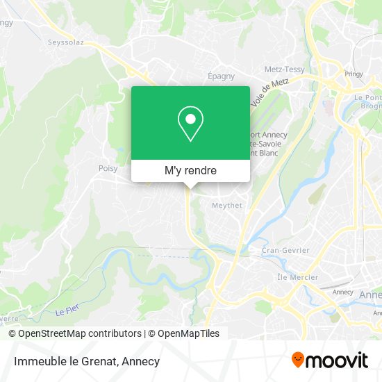 Immeuble le Grenat plan