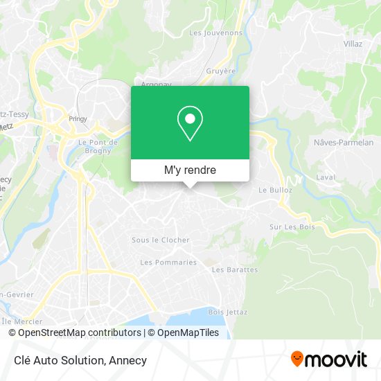Clé Auto Solution plan