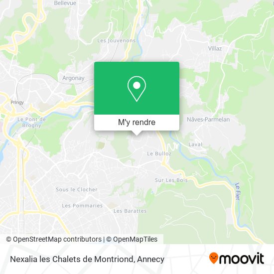 Nexalia les Chalets de Montriond plan