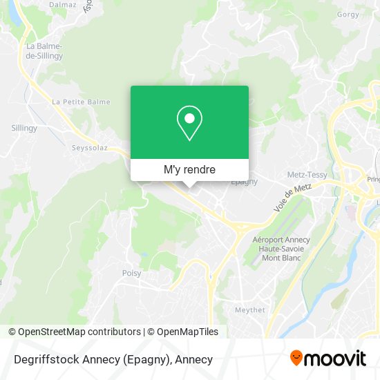 Degriffstock Annecy (Epagny) plan