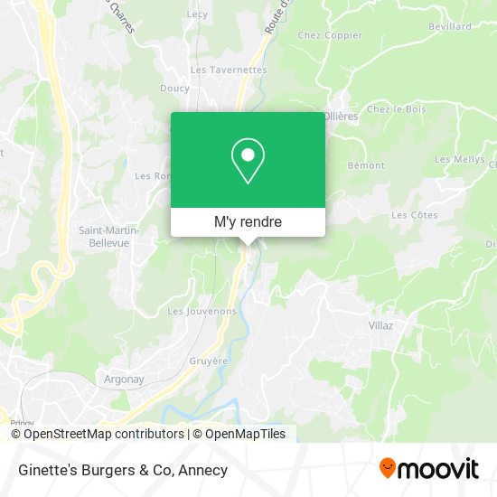 Ginette's Burgers & Co plan