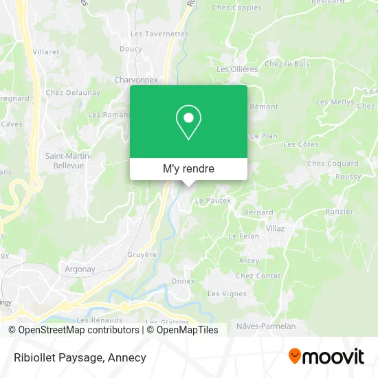Ribiollet Paysage plan