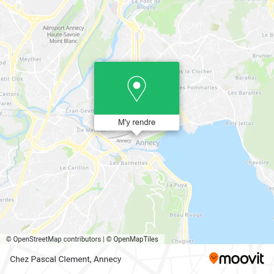 Chez Pascal Clement plan