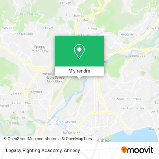 Legacy Fighting Academy plan