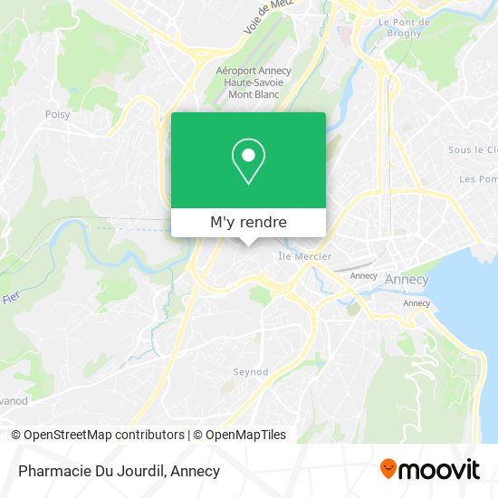Pharmacie Du Jourdil plan