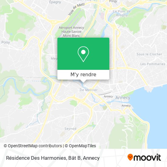 Résidence Des Harmonies, Bât B plan