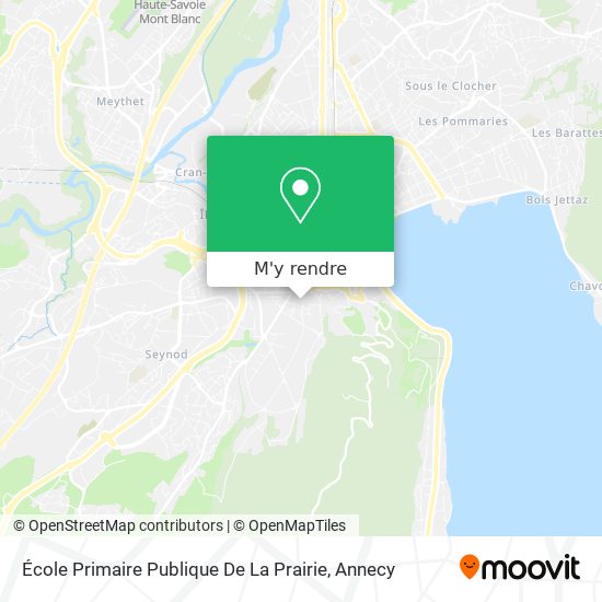 École Primaire Publique De La Prairie plan