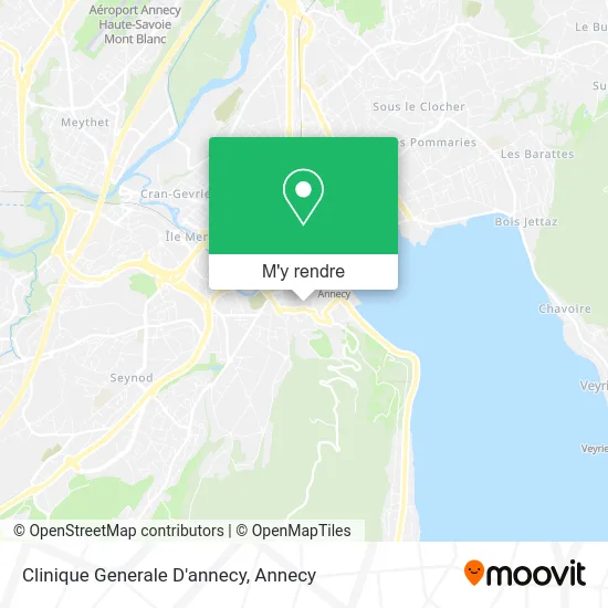 Clinique Generale D'annecy plan