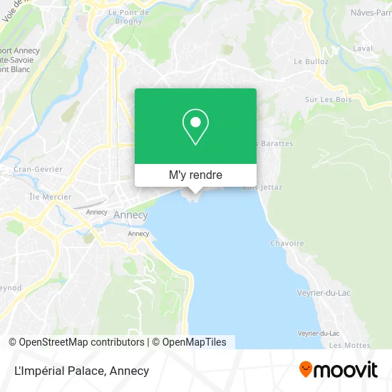 L'Impérial Palace plan