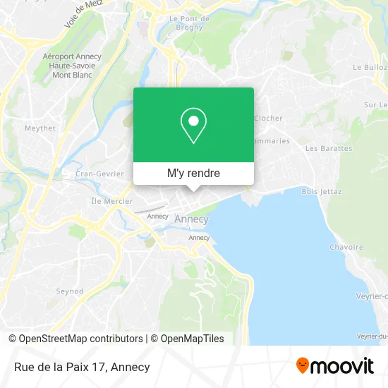 Rue de la Paix 17 plan