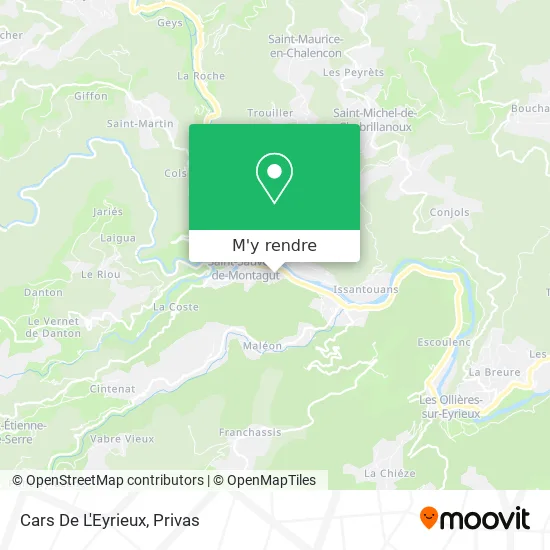 Cars De L'Eyrieux plan