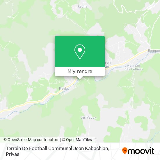 Terrain De Football Communal Jean Kabachian plan